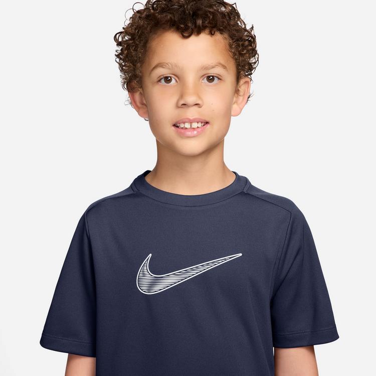 Nike Nike DRI-FIT MULTI HBR Funktionsshirt Jungen - midnight navy-white - 2 | SportScheck