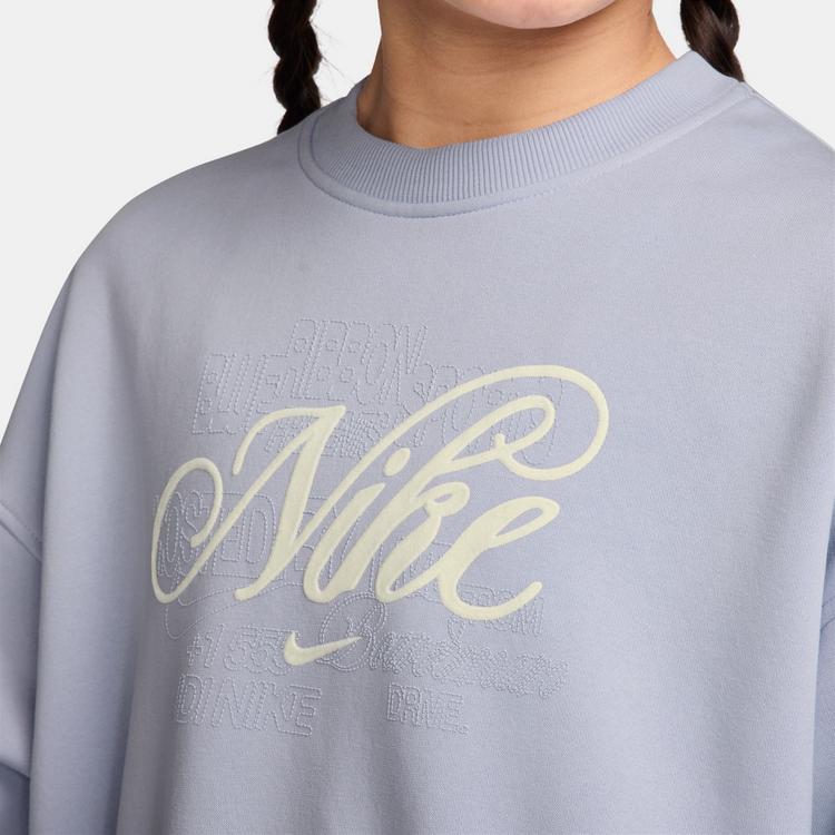 Nike Nike Club Sweatshirt M&auml;dchen - ghost - 2 | SportScheck