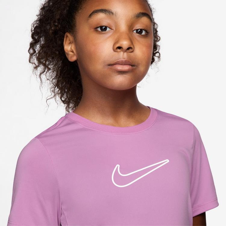 Nike Nike DF Funktionsshirt M&auml;dchen - lt magenta-white - 2 | SportScheck