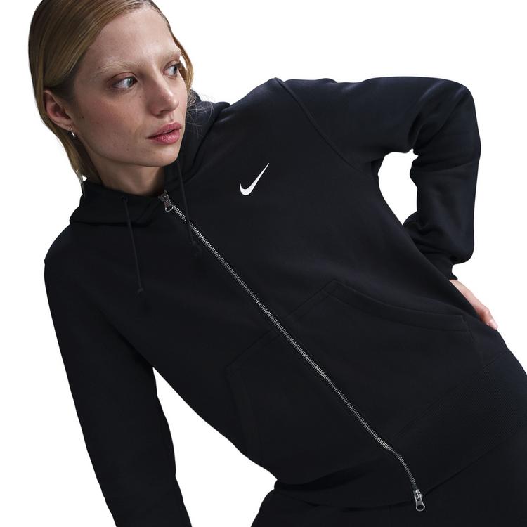 Nike Nike Phoenix Sweatjacke Damen - black-sail - 2 | SportScheck