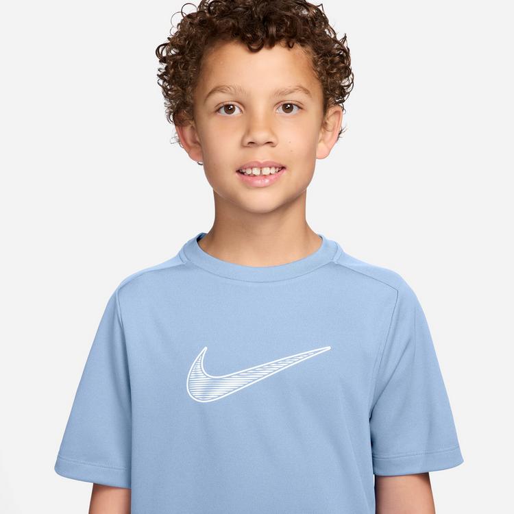 Nike Nike DRI-FIT MULTI HBR Funktionsshirt Jungen - hydrogen blue-white - 2 | SportScheck