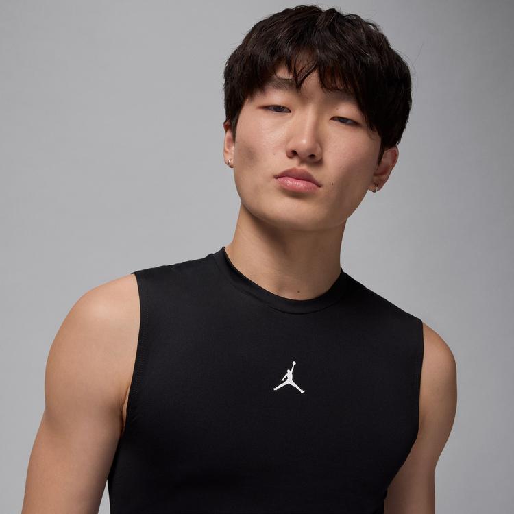 Nike Nike M J DF SPRT SL COMP TOP Funktionstank Herren - black-white - 2 | SportScheck