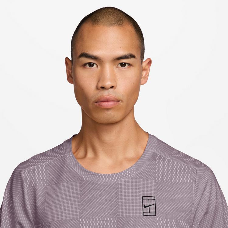 Nike Nike ADVTG Tennisshirt Herren - lt violet ore-black - 2 | SportScheck