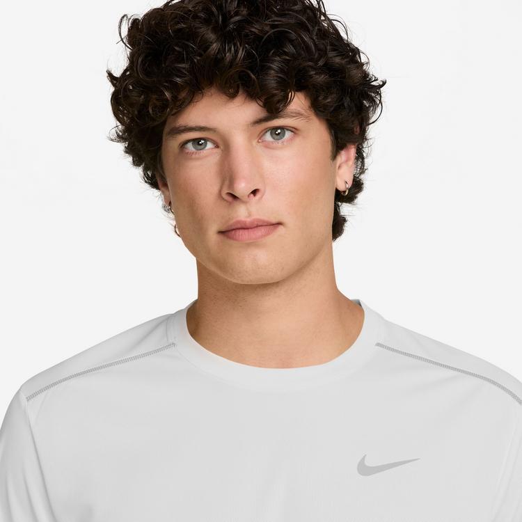 Nike Nike Miler Funktionsshirt Herren - white-reflective silv - 2 | SportScheck
