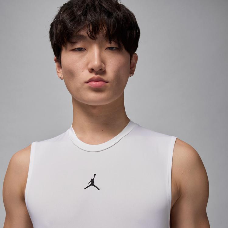 Nike Nike M J DF SPRT SL COMP TOP Funktionstank Herren - white-black - 2 | SportScheck