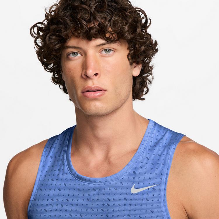 Nike Nike Miler Breathe Funktionstank Herren - royal pulse-reflective silv - 2 | SportScheck