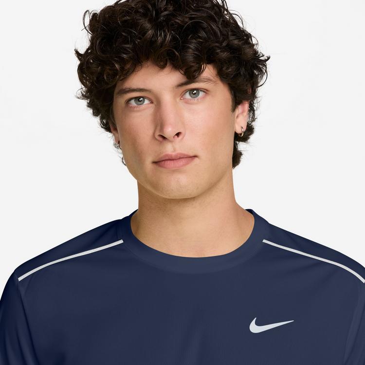 Nike Nike Miler Funktionsshirt Herren - midnight navy-reflective silv - 2 | SportScheck