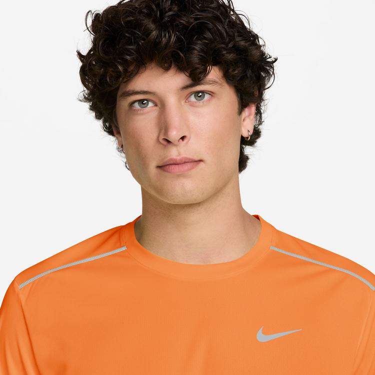 Nike Nike Miler Funktionsshirt Herren - total orange-reflective silv - 2 | SportScheck