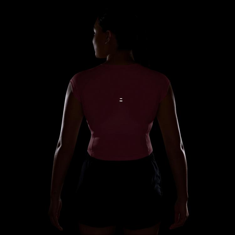 Nike Nike TEMPO Funktionsshirt Damen - peony-photon dust-reflective silv-w - 3 | SportScheck