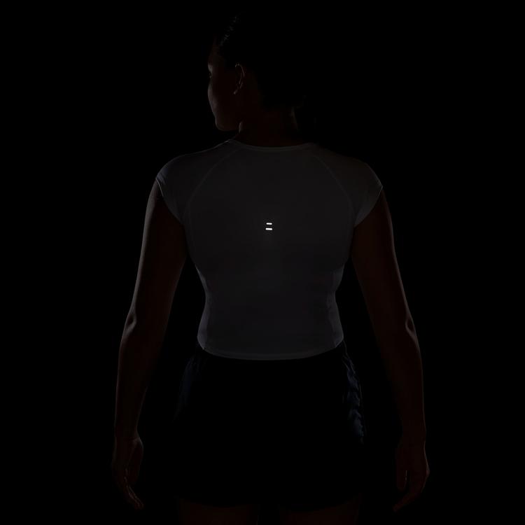 Nike Nike TEMPO Funktionsshirt Damen - white-photon dust-reflective silv-b - 3 | SportScheck
