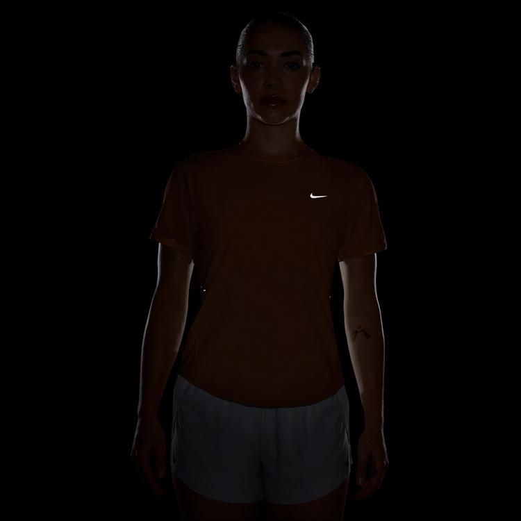 Nike Nike SWIFT Funktionsshirt Damen - orange pulse-reflective silv - 3 | SportScheck