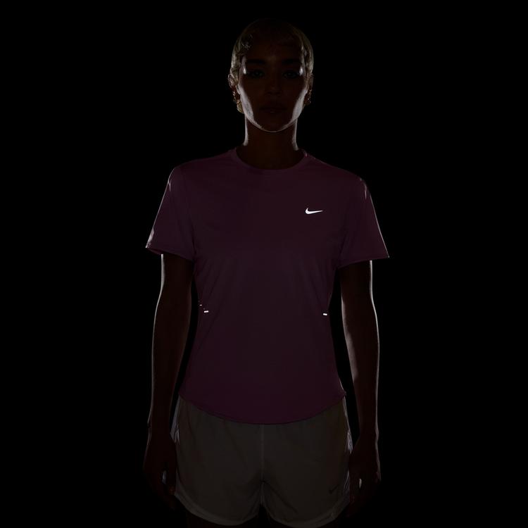 Nike Nike SWIFT Funktionsshirt Damen - lt magenta-reflective silv - 3 | SportScheck
