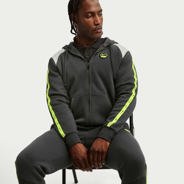 Nike Nike NSW Sweatjacke Herren - dk smoke grey-lt smoke grey - 4 | SportScheck