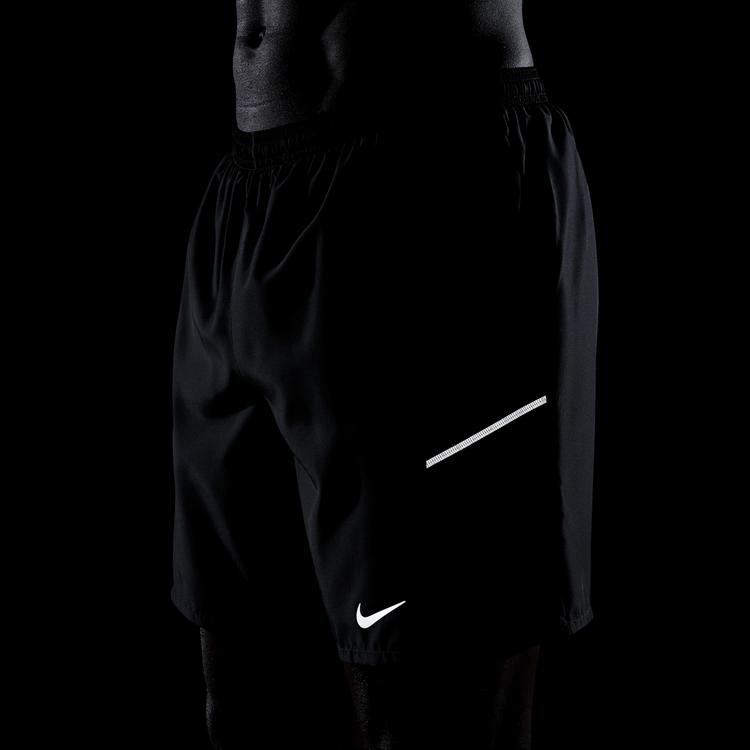 Nike Nike Miler Laufshorts Herren - black-black-reflective silv - 4 | SportScheck