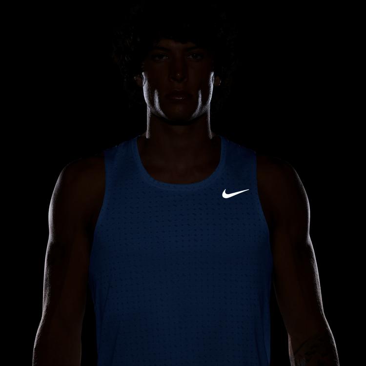 Nike Nike Miler Breathe Funktionstank Herren - royal pulse-reflective silv - 3 | SportScheck