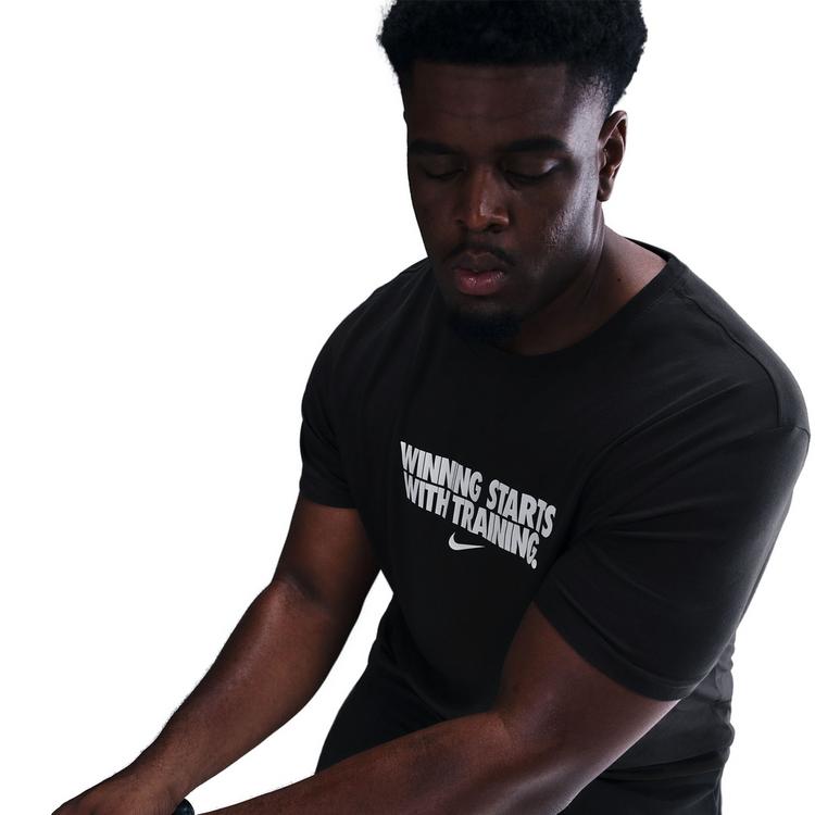 Nike Nike DF Funktionsshirt Herren - black - 4 | SportScheck