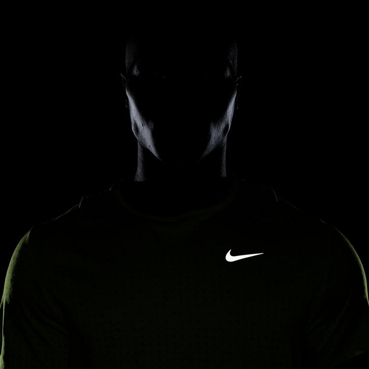 Nike Nike Miler Funktionsshirt Herren - volt ice-reflective silv - 3 | SportScheck