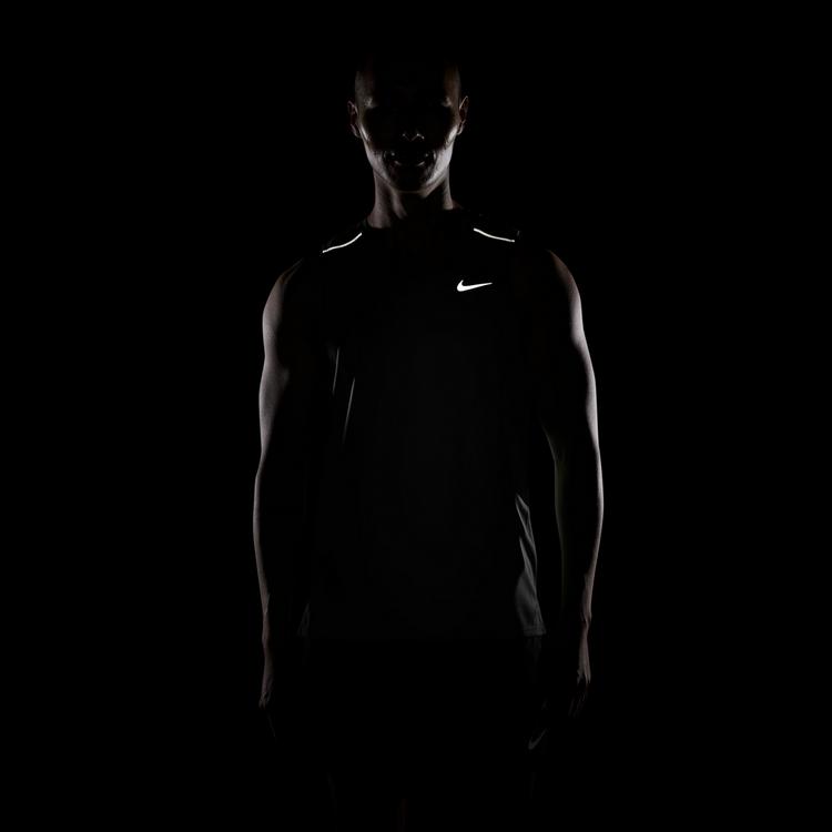 Nike Nike Miler Funktionstank Herren - black-reflective silv - 3 | SportScheck