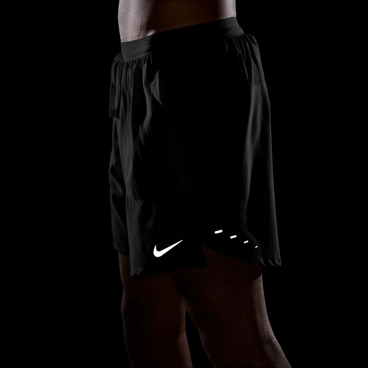 Nike Nike STRIDE 7IN Laufshorts Herren - smoke grey-reflective silv - 4 | SportScheck