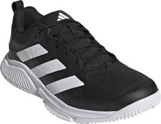 adidas Court Team 2.0 M Hallenschuhe Herren cblack-ftwwht-cblack