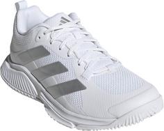 adidas Court Team 2.0 W Hallenschuhe Damen ftwwht-silvmt-greone