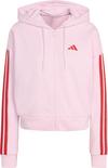 adidas 3S Kapuzenjacke Damen - clpink-purrub