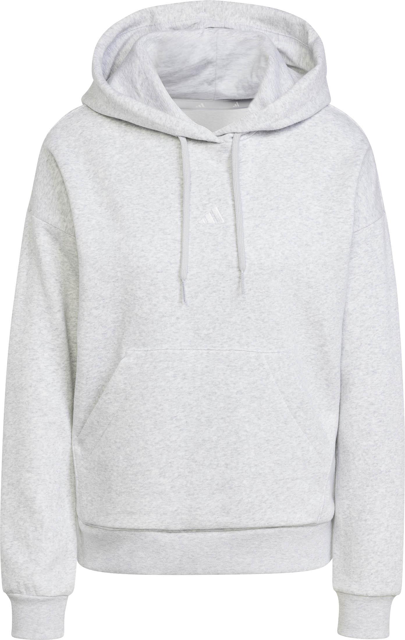 adidas W SL FC HD Hoodie Damen - lgreyh-white