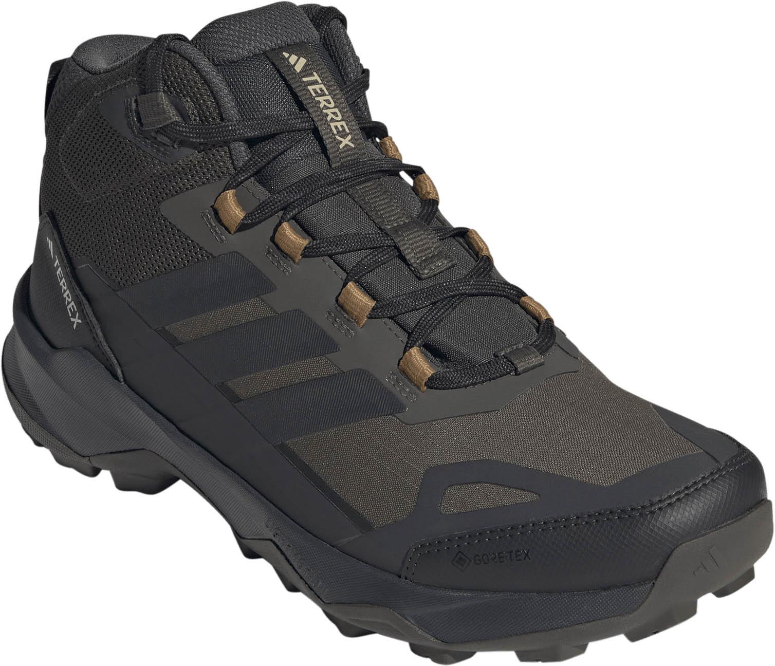 Adidas Wanderschuhe Ax5 Mid Synthetik-Textil Gruen