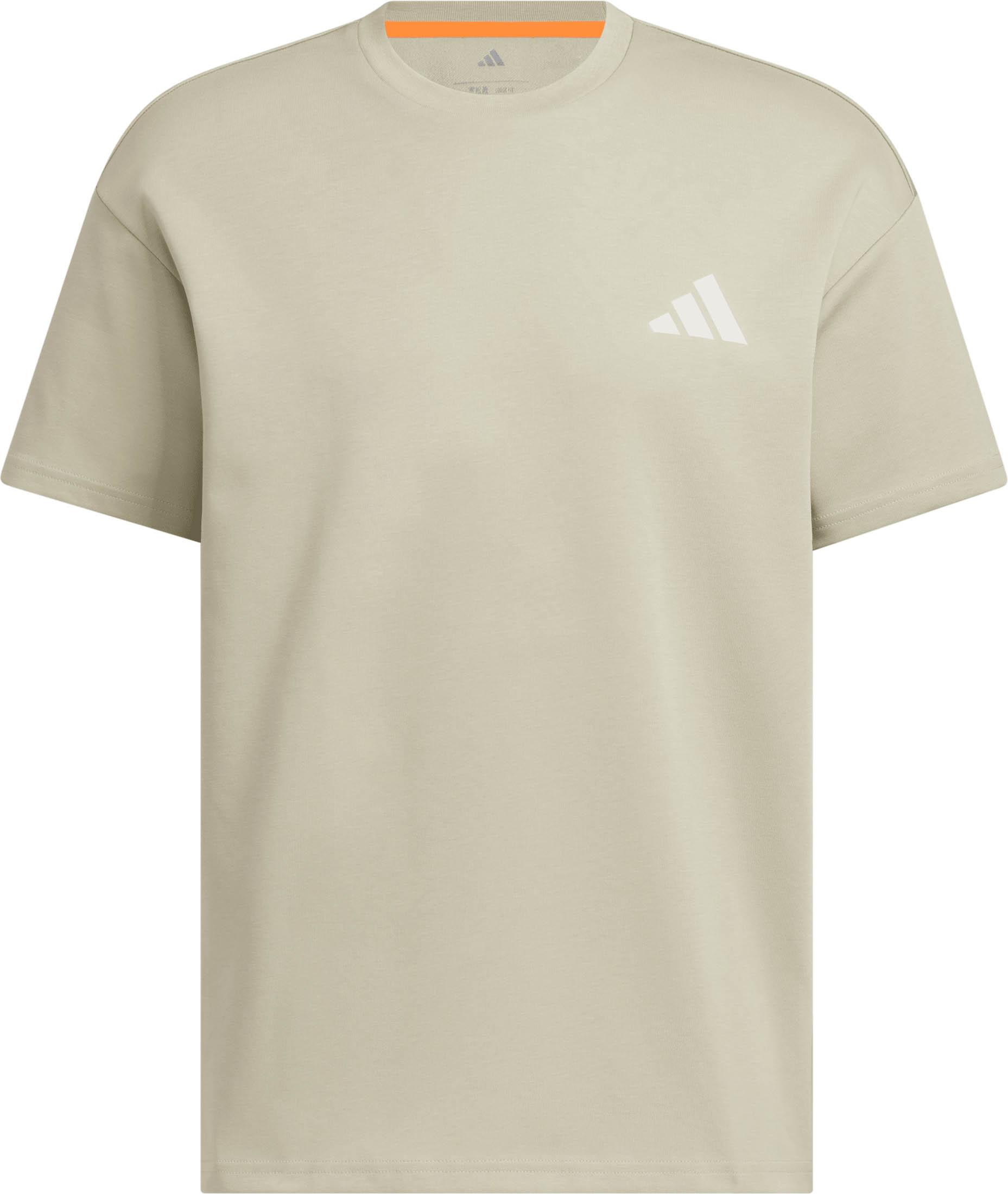 Adidas T-Shirt Graphic Print Baumwolle-Polyester Oliv