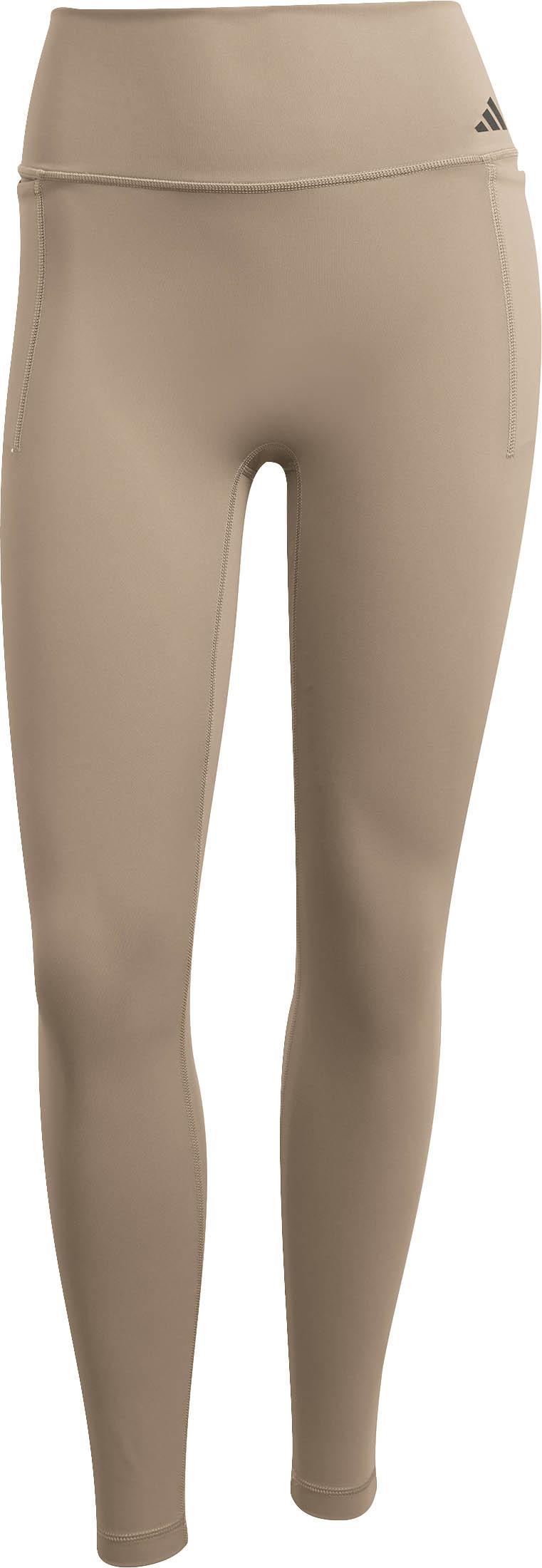 Adidas Tights Opt Enganliegend Polyester-Elastan Braun
