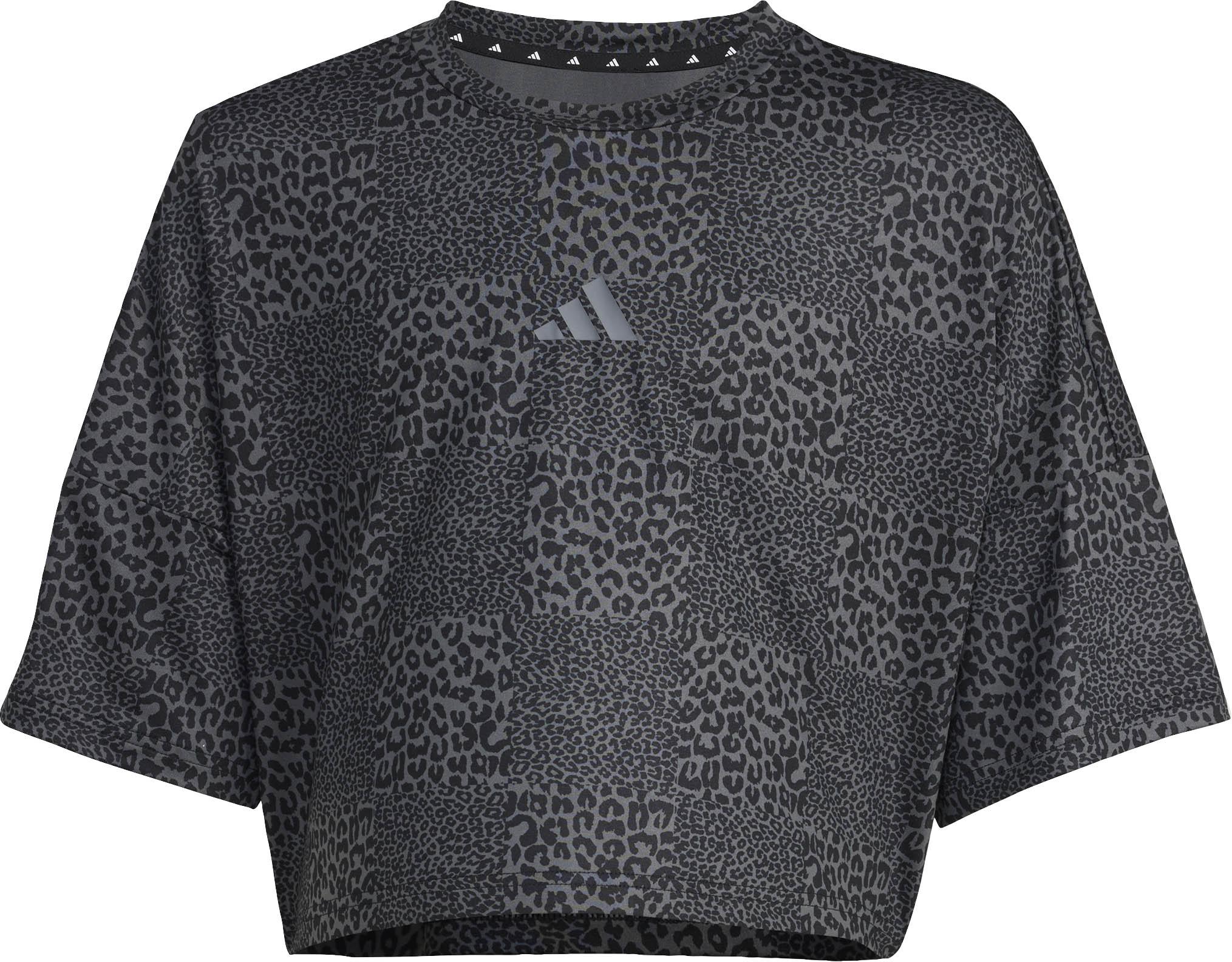 adidas AOP Croptop Kinder - black-gresix-grefou
