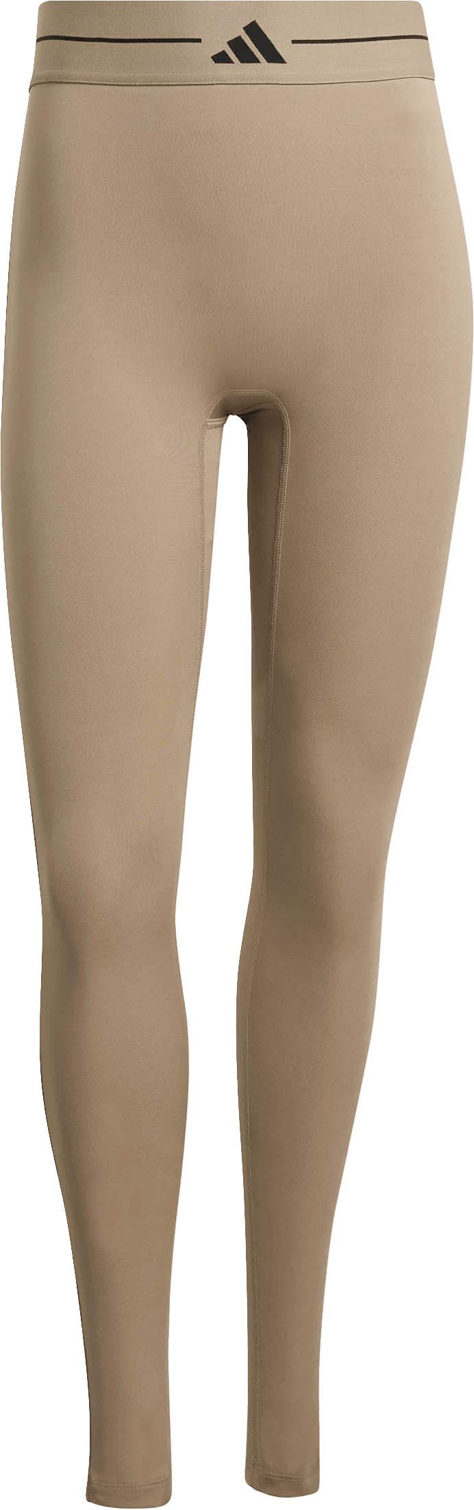 Adidas Tights Lange Polyester-Elastan Braun