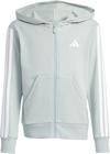 adidas 3S Sweatjacke Kinder - wosa-white