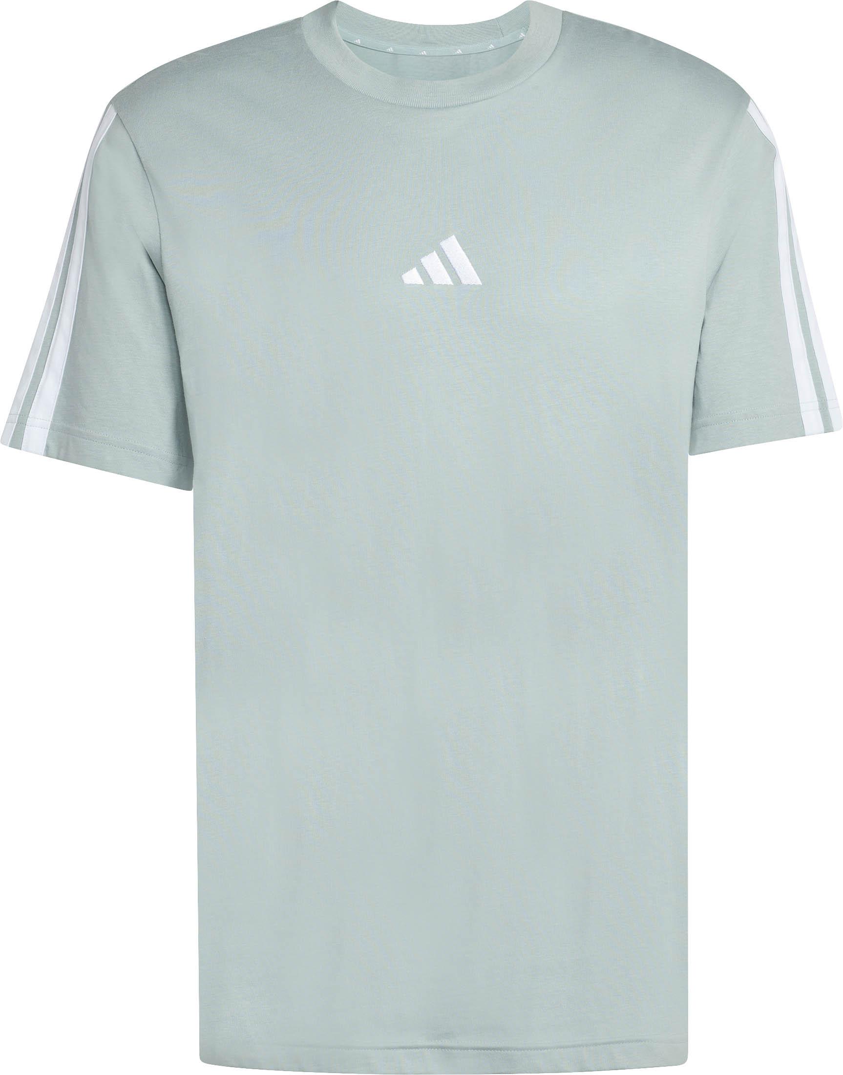 Adidas Funktionsshirt M 3S 3-Stripes Baumwolle Grün