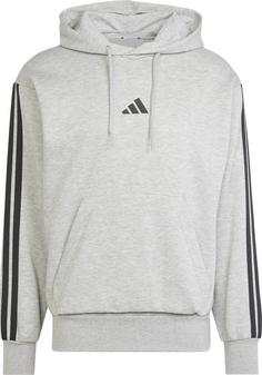 adidas 3S FL Sweatshirt Herren mgreyh-black