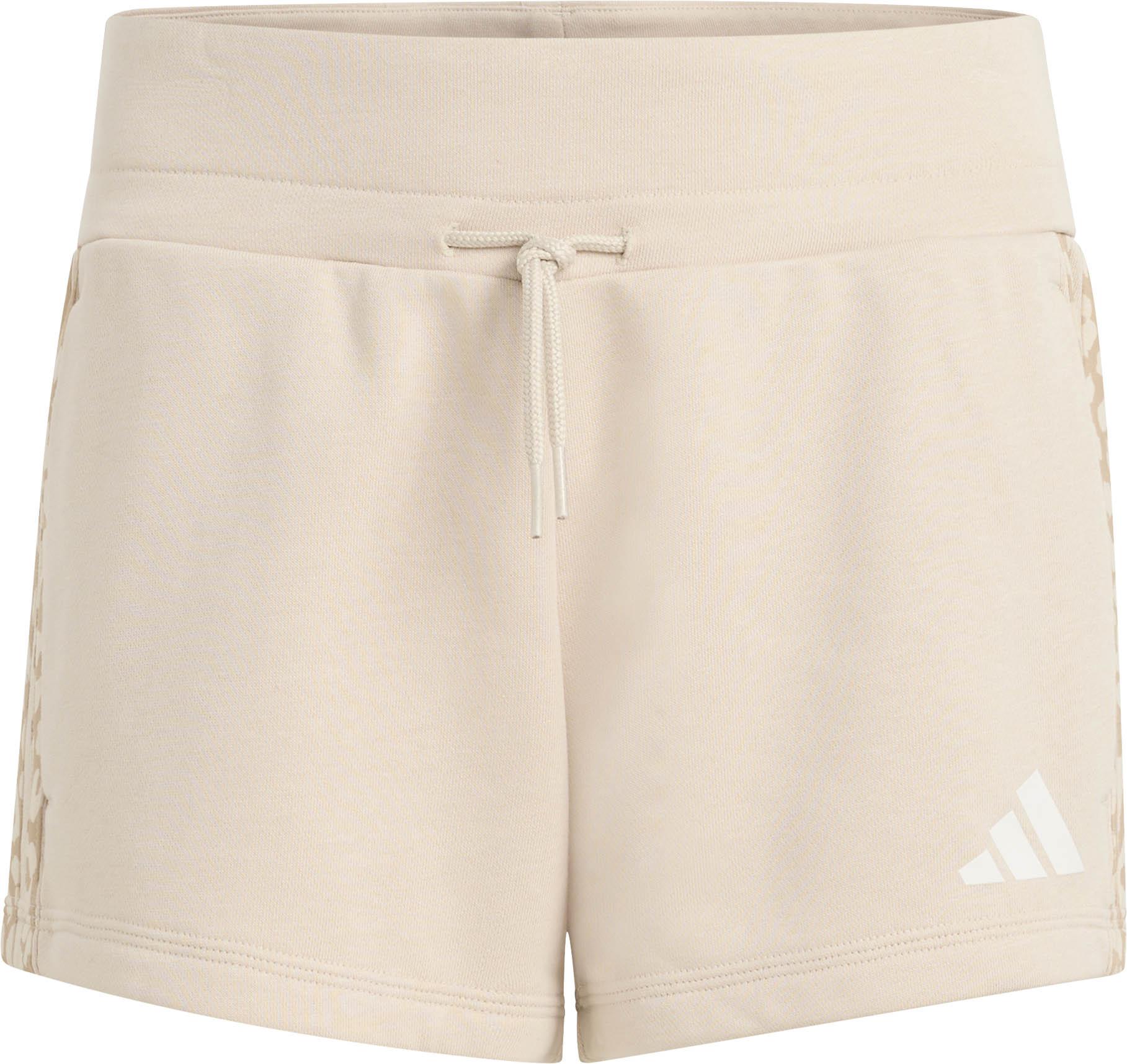 Adidas Sweatshorts Animal 3-Stripes Baumwolle-Polyester-Viskose Braun