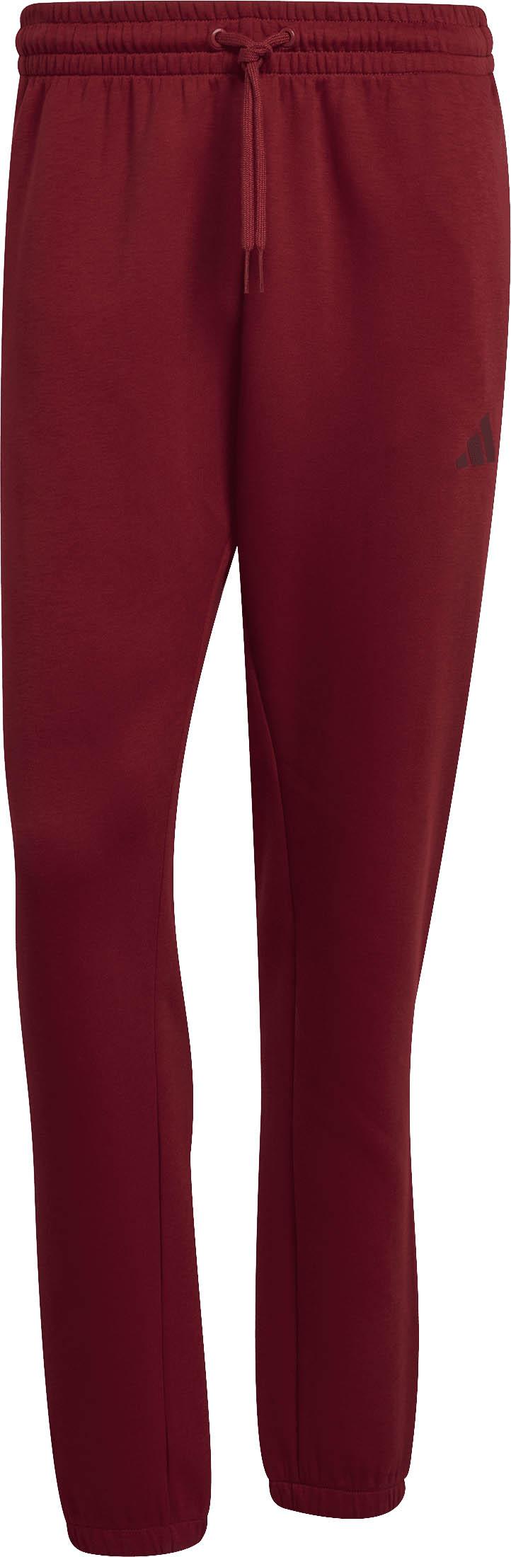 Adidas Sweathose Casual Tapered Polyester-Baumwolle Rot