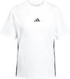 adidas 3S T-Shirt Damen - white-black