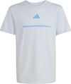 adidas T-Shirt Jungen - crystal sky