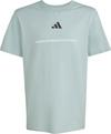 adidas T-Shirt Jungen - tactile green