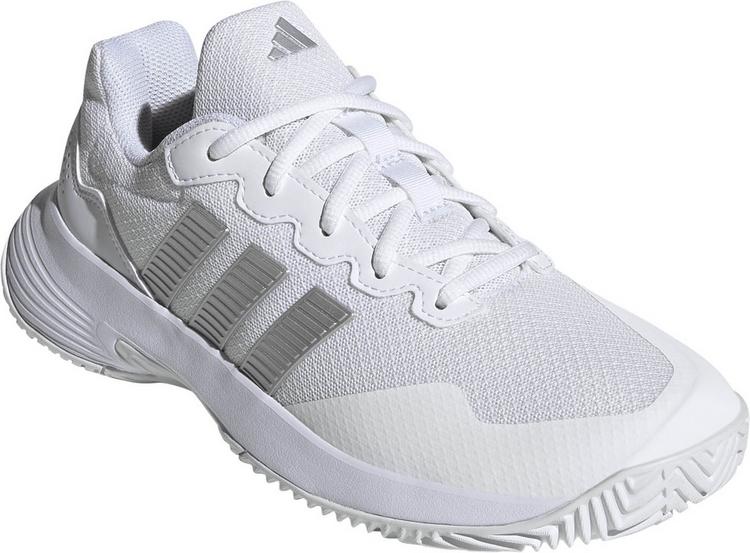 adidas adidas GameCourt 2 W Tennisschuhe Damen - ftwwht-silvmt-silvmt - 0 | SportScheck