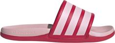 Rückansicht von adidas ADILETTE COMFORT 2.0 Badelatschen Damen betsca-clpink-clpink