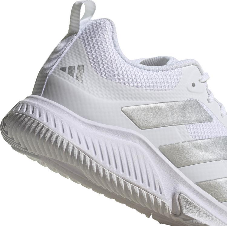 adidas adidas Court Team 2.0 W Hallenschuhe Damen - ftwwht-silvmt-greone - 6 | SportScheck