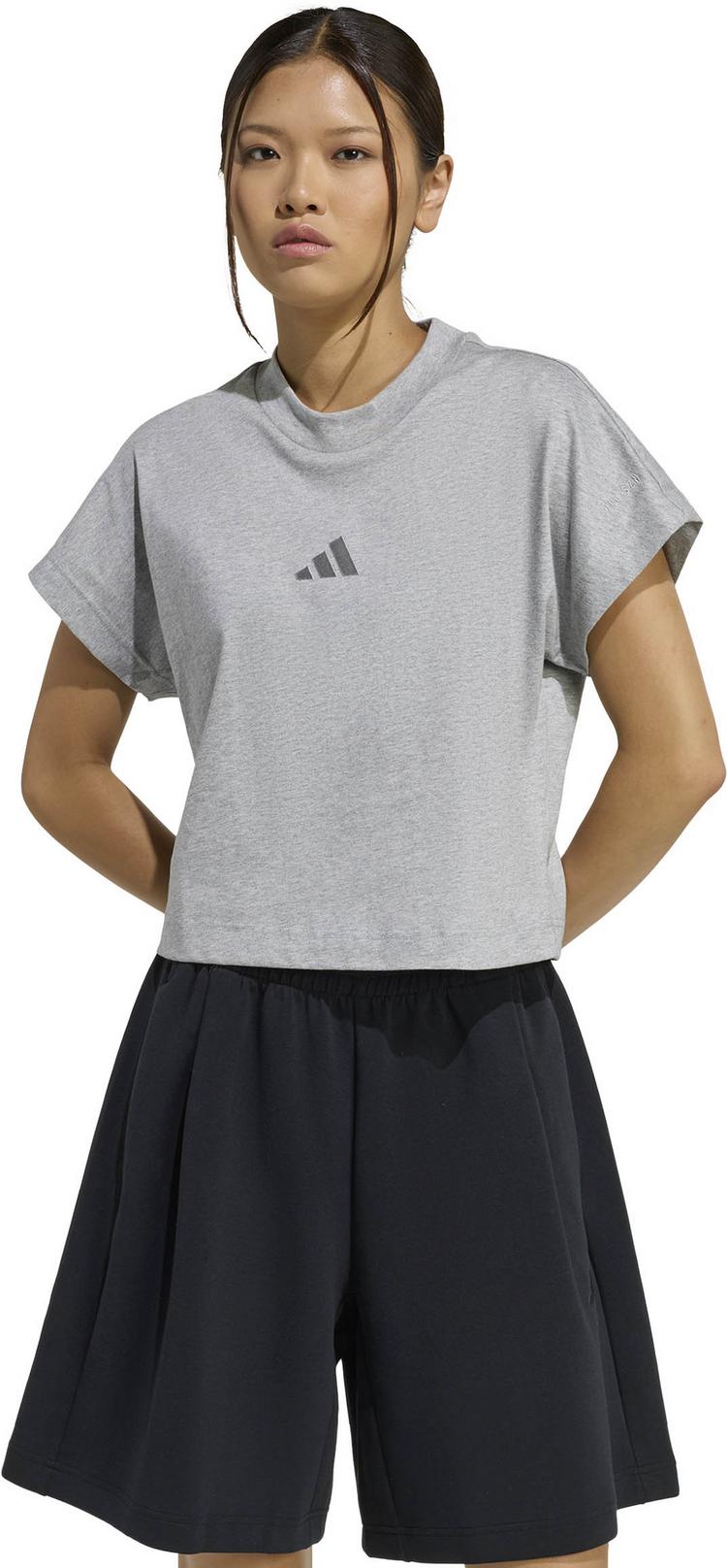 adidas adidas All Szn T-Shirt Damen - mgreyh - 0 | SportScheck