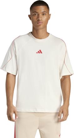 Rückansicht von adidas Stadium T-Shirt Herren owhite-purrub