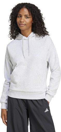 Rückansicht von adidas W SL FC HD Hoodie Damen lgreyh-white