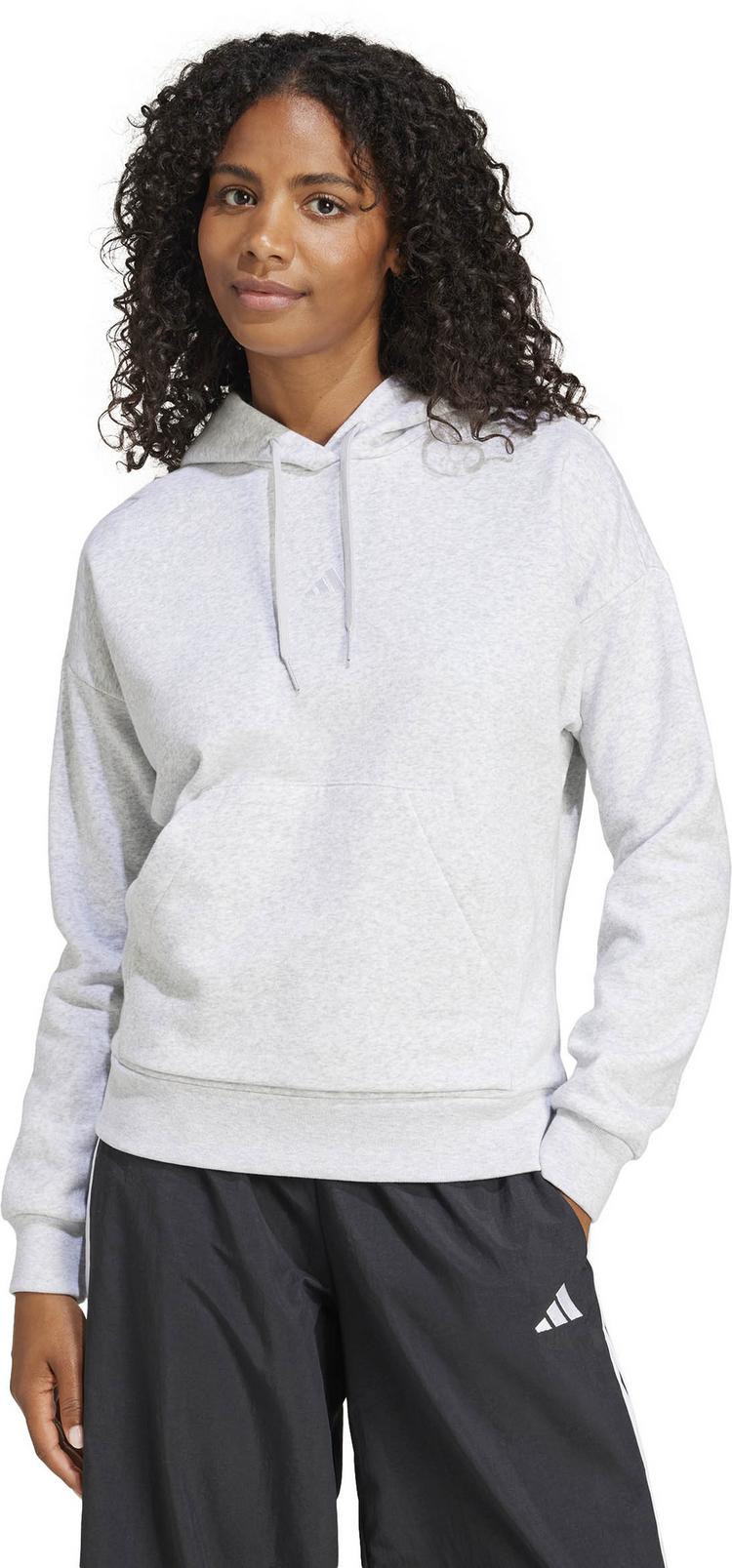 adidas adidas W SL FC HD Hoodie Damen - lgreyh-white - 0 | SportScheck