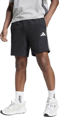 Rückansicht von adidas 3S FT Shorts Herren black-white