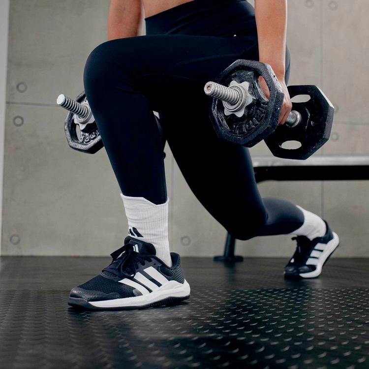 adidas adidas DROPSET BASE TRAINER W Fitnessschuhe Damen - cblack-ftwwht-lucred - 0 | SportScheck