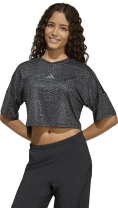 Rückansicht von adidas AOP Croptop Kinder black-gresix-grefou